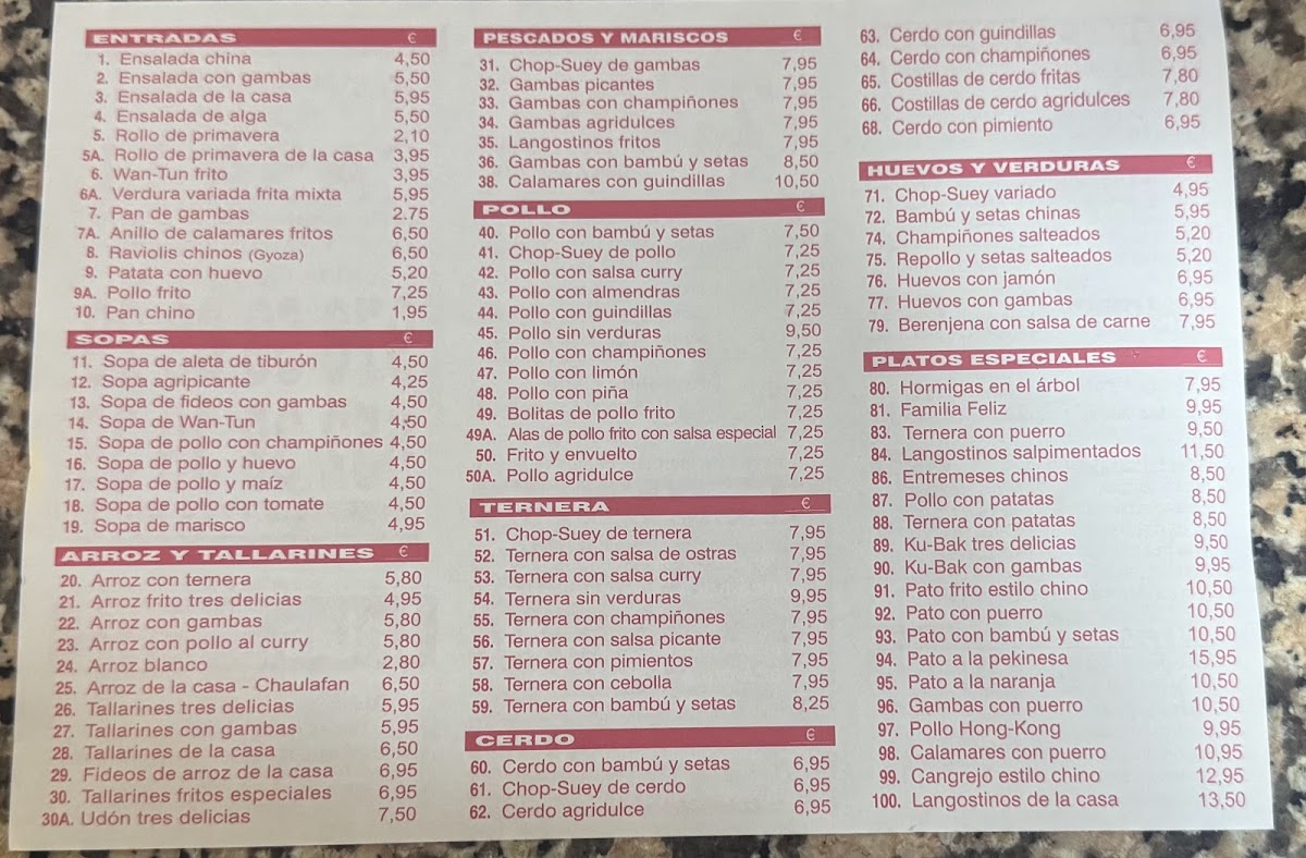 Menu Restaurante Casa Li-4